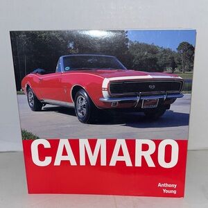 Camaro coffee table Book - Red Cover